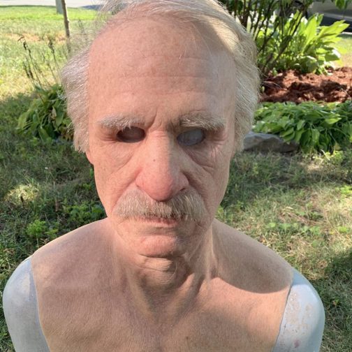 Realistic Old Man Mask