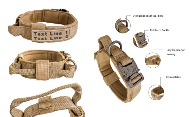 Tactical Dog Collar WIZARD SERIES 3