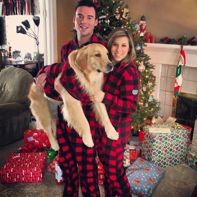 plaid matching family pajamas5