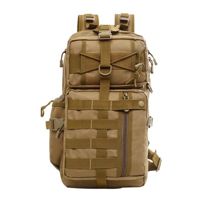 Lightweight Tactical Backpack kahki