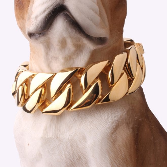 Dosfuns 32mm Stainless steel dog chain