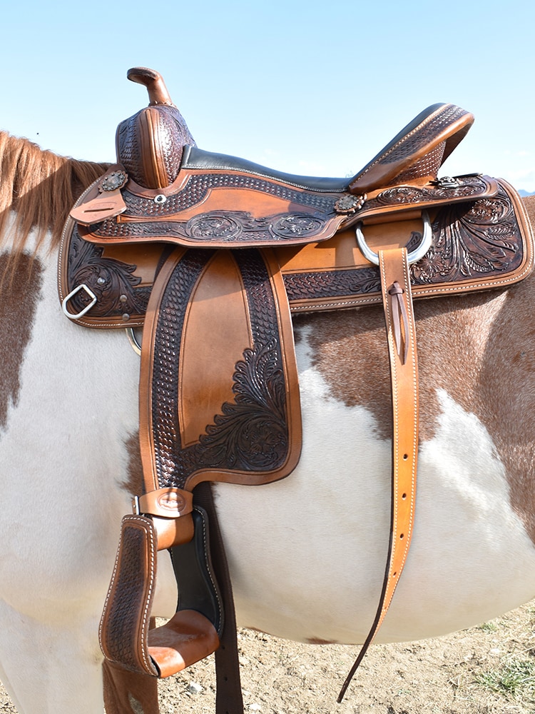 Dogsfuns western horse saddle