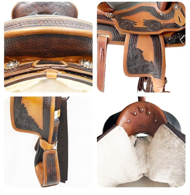 Dogsfuns western horse saddle